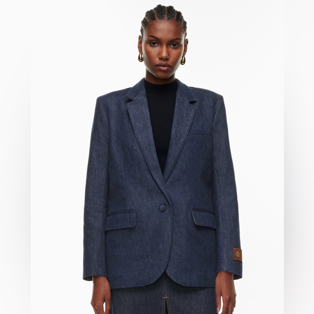 NWT - Babaton Adaptation Blazer - Rich Iris Blue - Size Medium